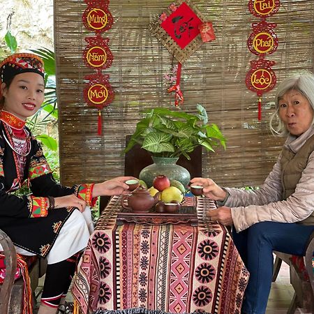 Vu Linh Palm House Eco Homestay Yen Bai Exterior foto