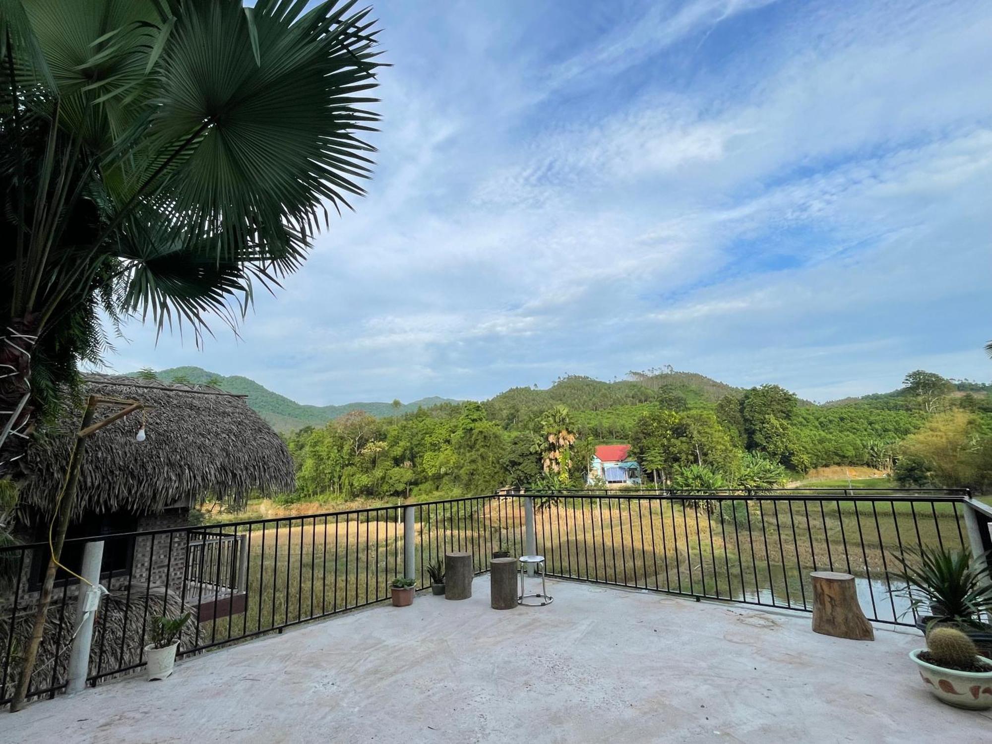 Vu Linh Palm House Eco Homestay Yen Bai Exterior foto