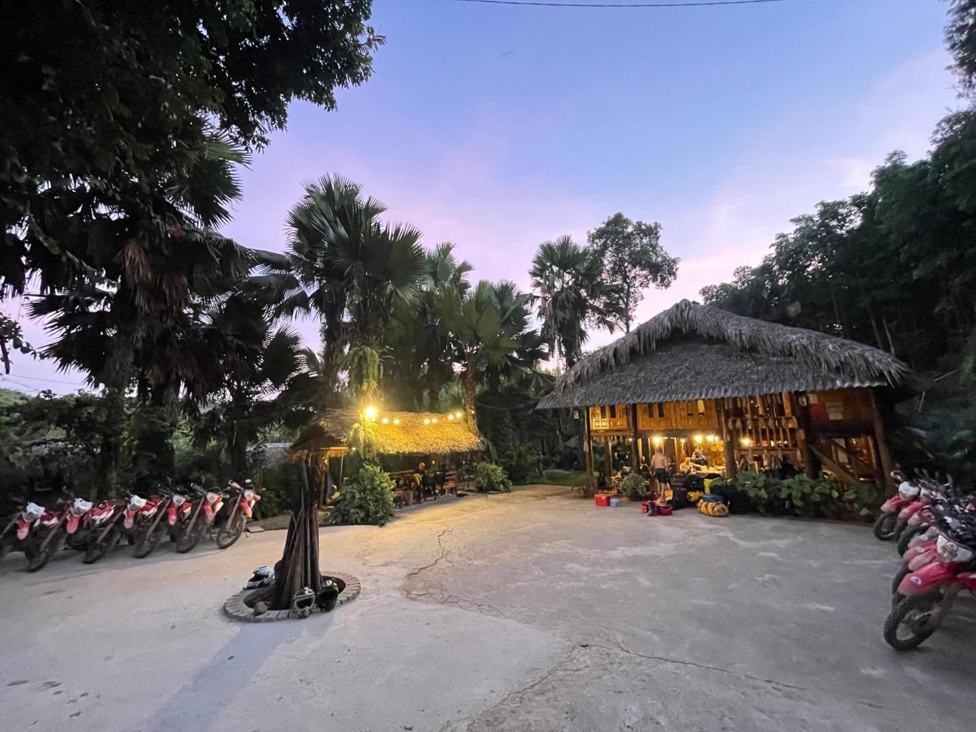 Vu Linh Palm House Eco Homestay Yen Bai Exterior foto