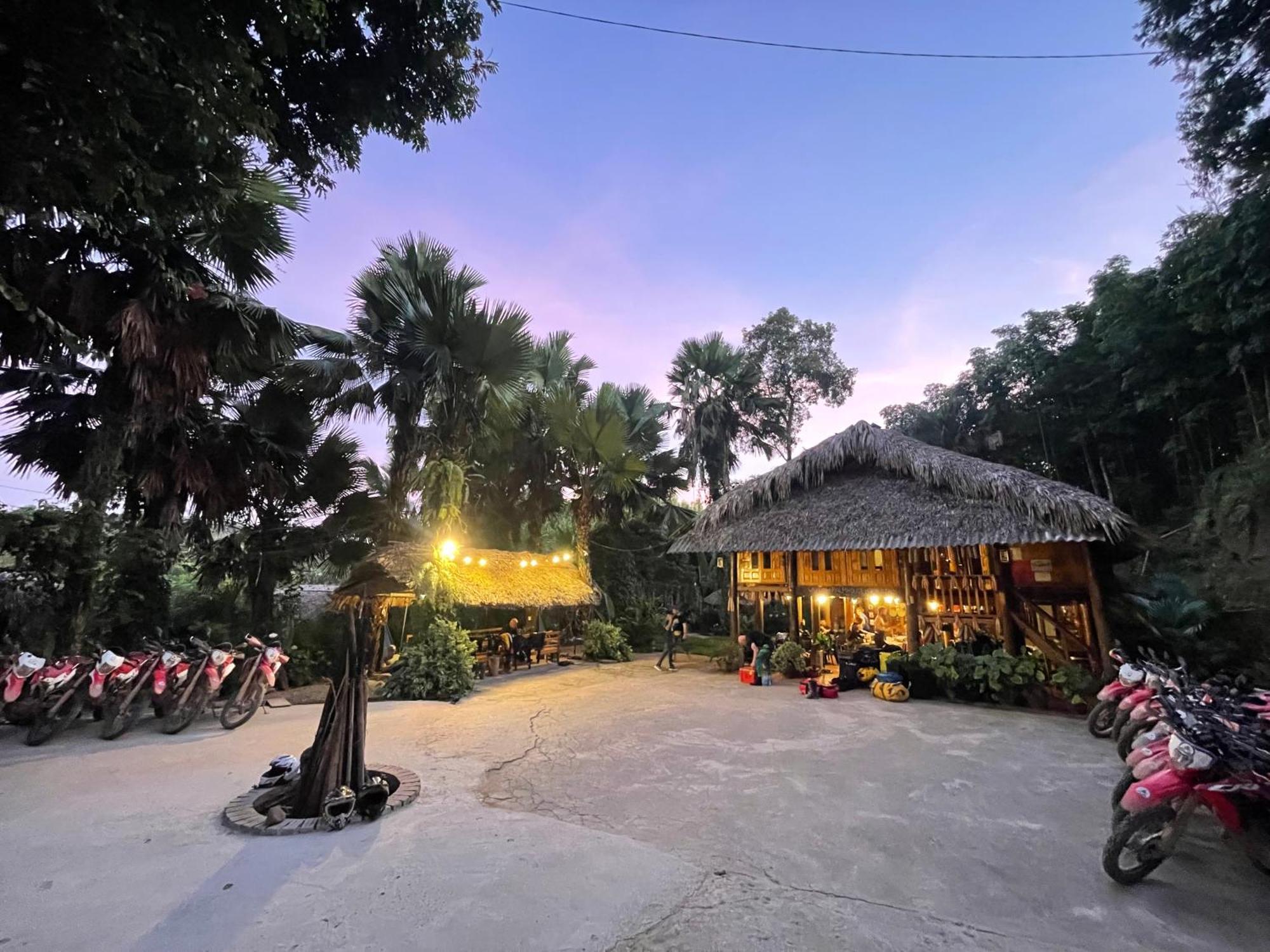 Vu Linh Palm House Eco Homestay Yen Bai Exterior foto