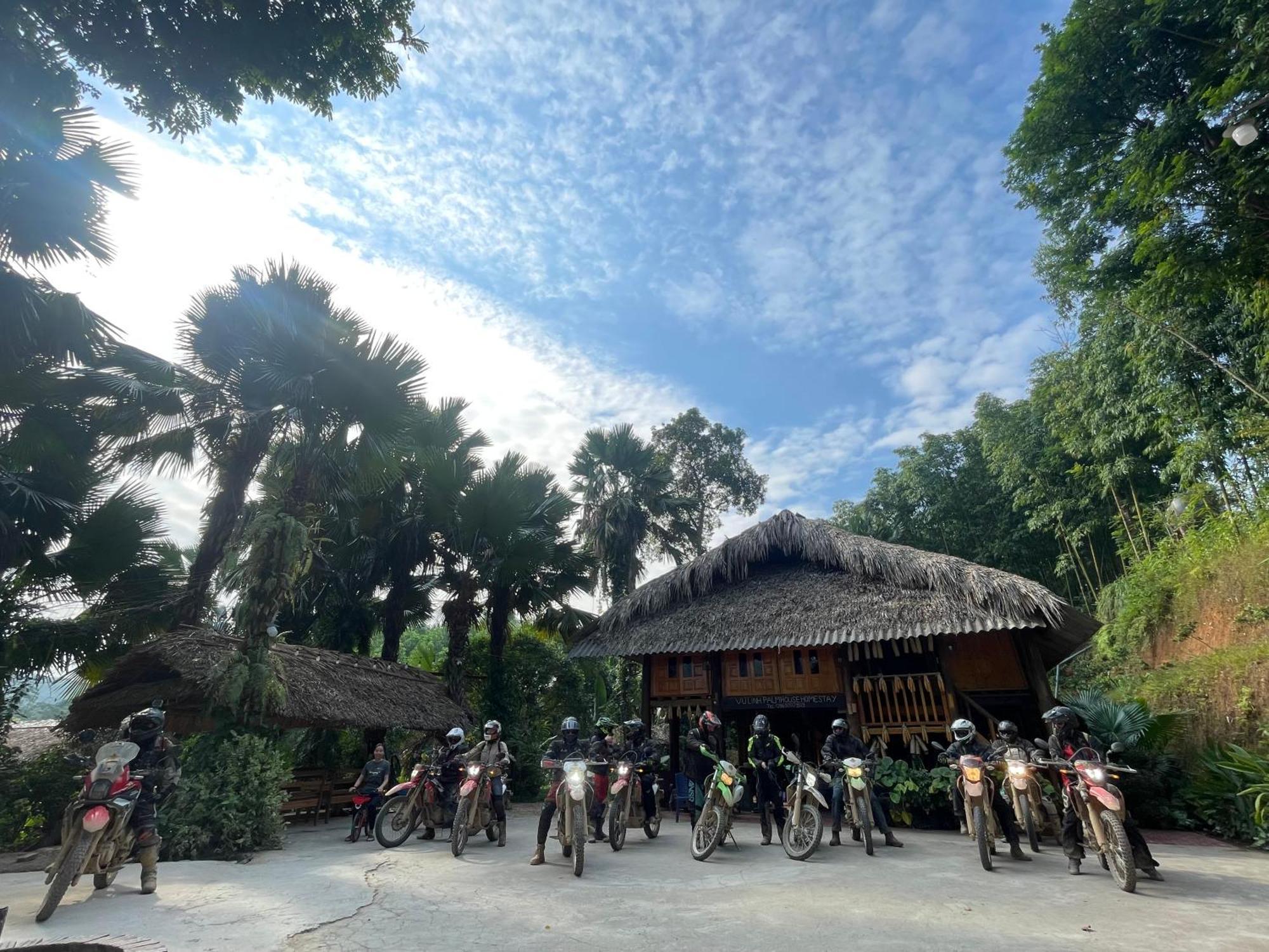 Vu Linh Palm House Eco Homestay Yen Bai Exterior foto