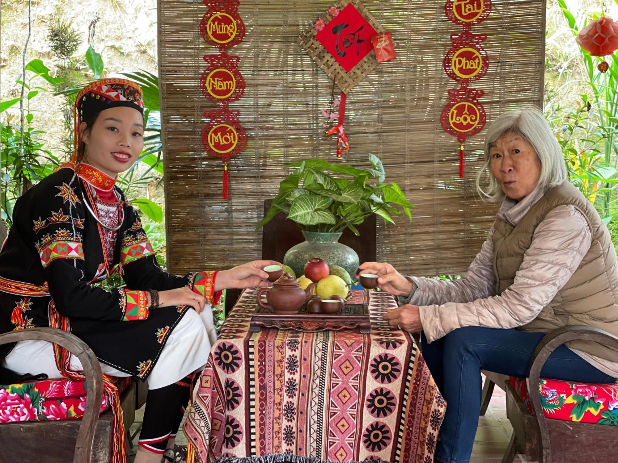 Vu Linh Palm House Eco Homestay Yen Bai Exterior foto