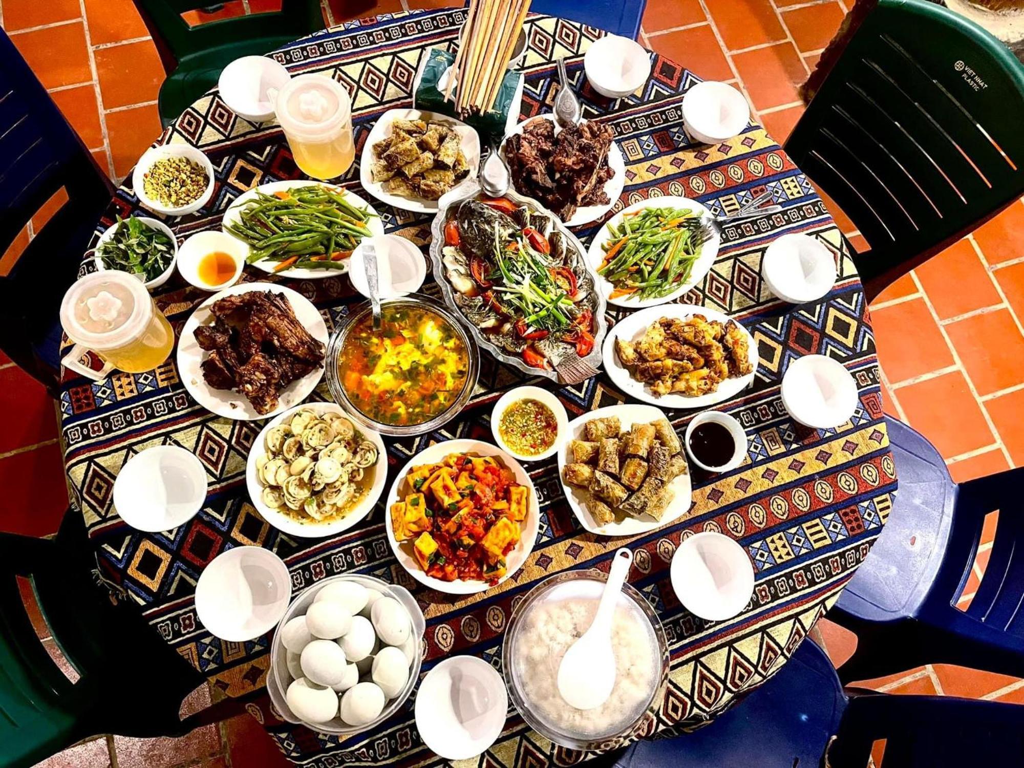 Vu Linh Palm House Eco Homestay Yen Bai Exterior foto